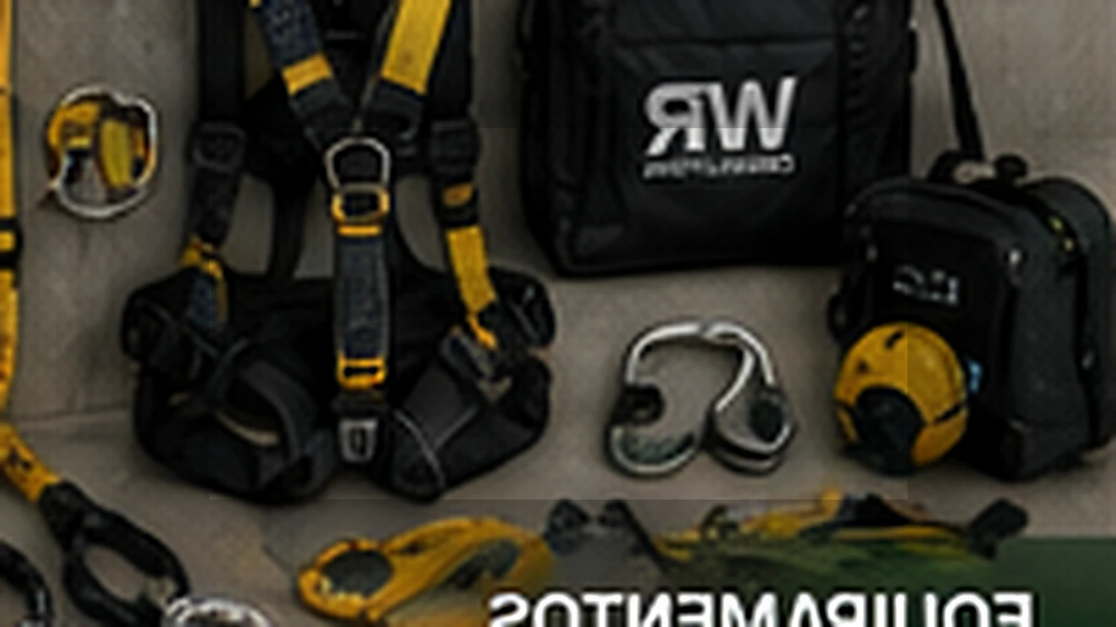Talabarte em Y para proteção em trabalho em altura
